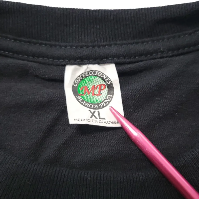 Pablo Escobar Shirt Size XL By Confecciones  Made In Colombia - Black Unisex T-shirt - Image 6