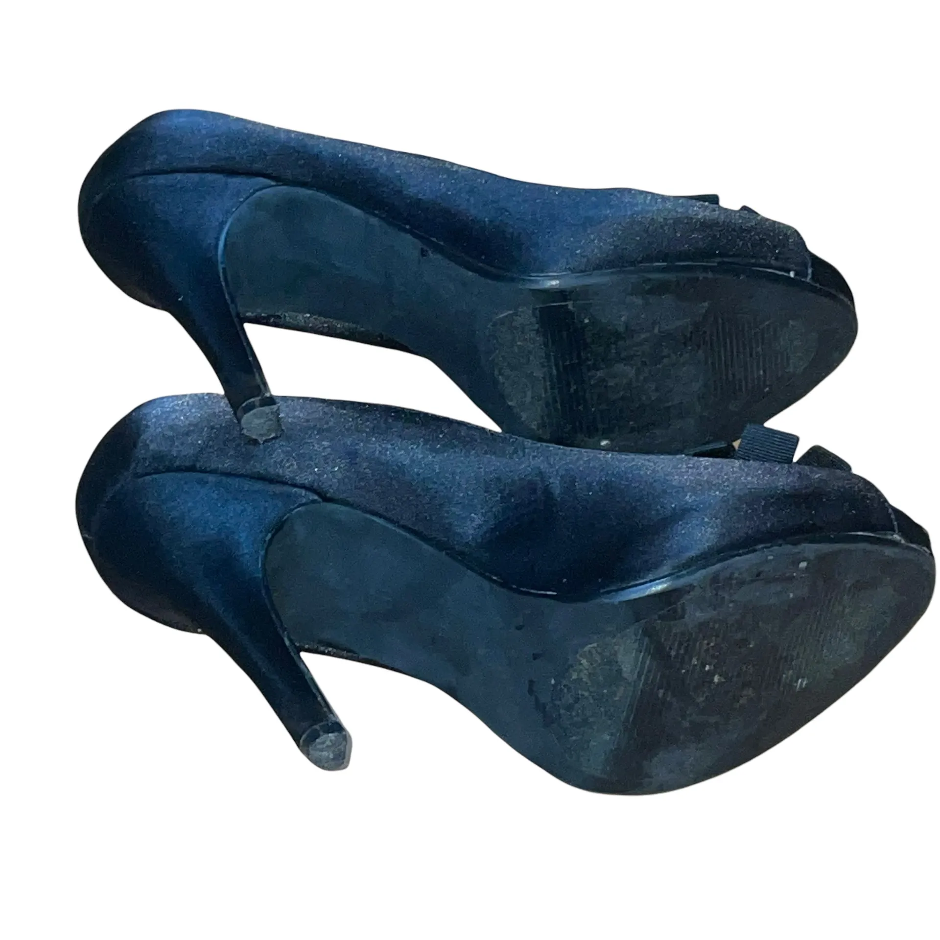 Apt. 9 Cindy Rhinestone Flower Peep Toe Heels - Image 5