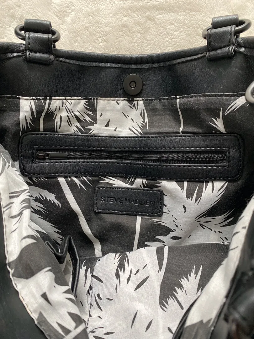 Steve Madden Leather Fringe Purse - Image 3