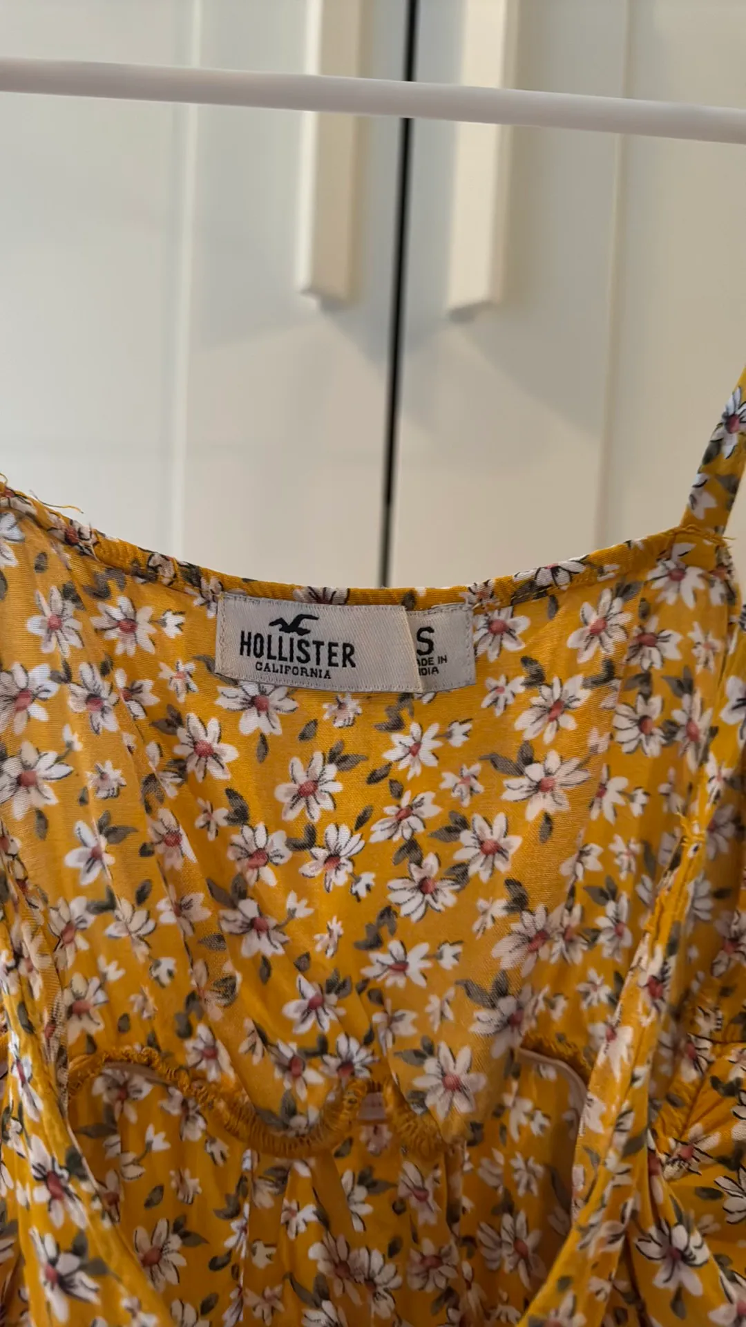 Yellow Floral Tank Top - Image 2