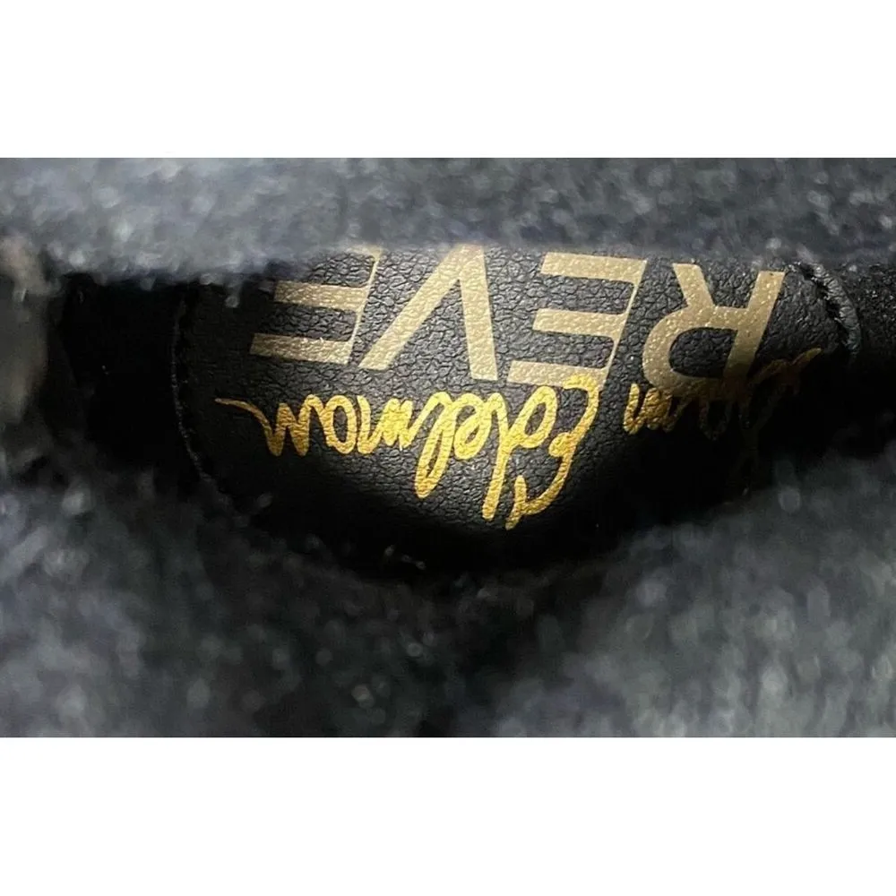 Sam Edelman Boots Size 7.5 Black Lug Sole Tabitha Lace Up Round Toe Winter Boot - Image 7