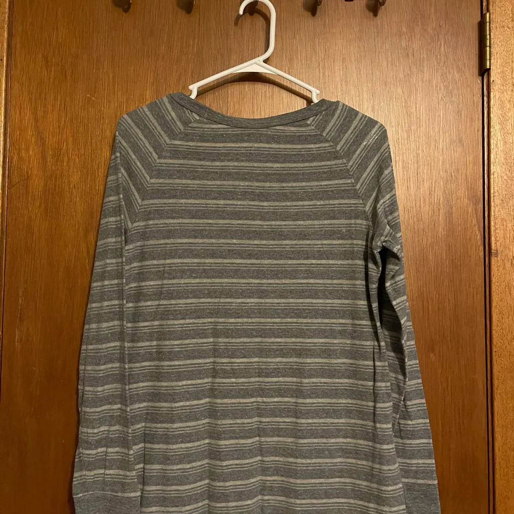 The North Face Grey Striped Sweater Dress Size Large - Image 6