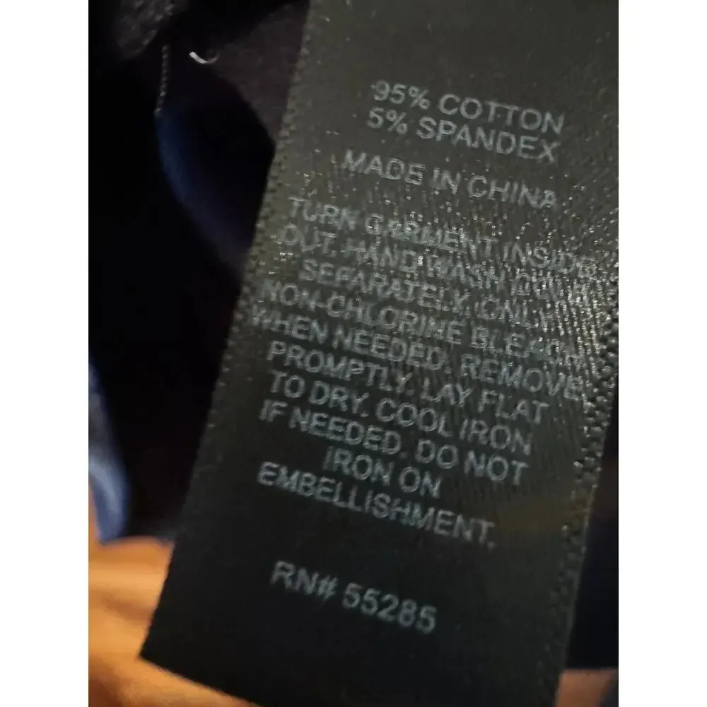 EXPRESS Sequined front/back Cotton blend bodycon dress SP - Image 5