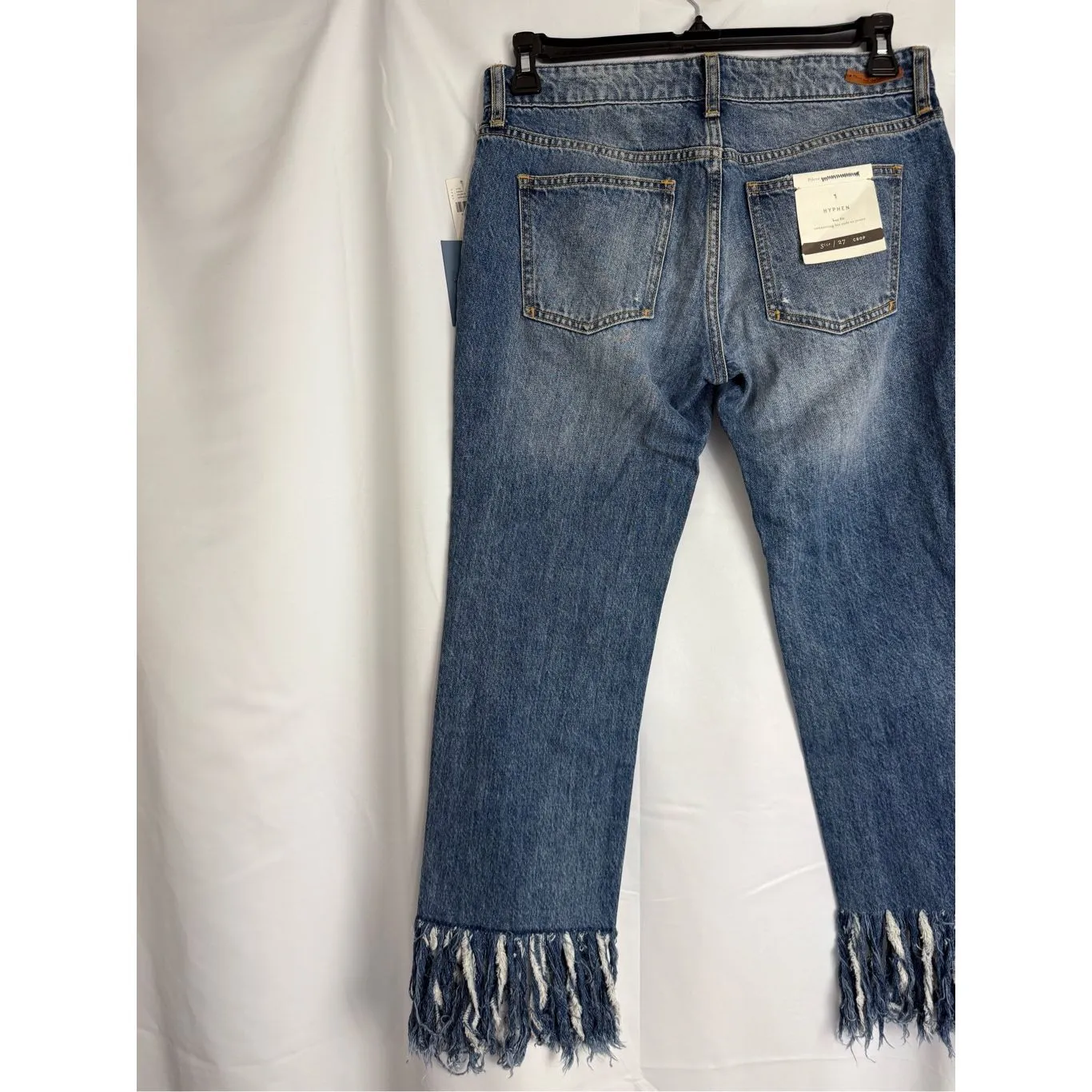 Anthropologie Pilcro & the Letterpress Hyphen Fringe Hem Jeans - Image 5