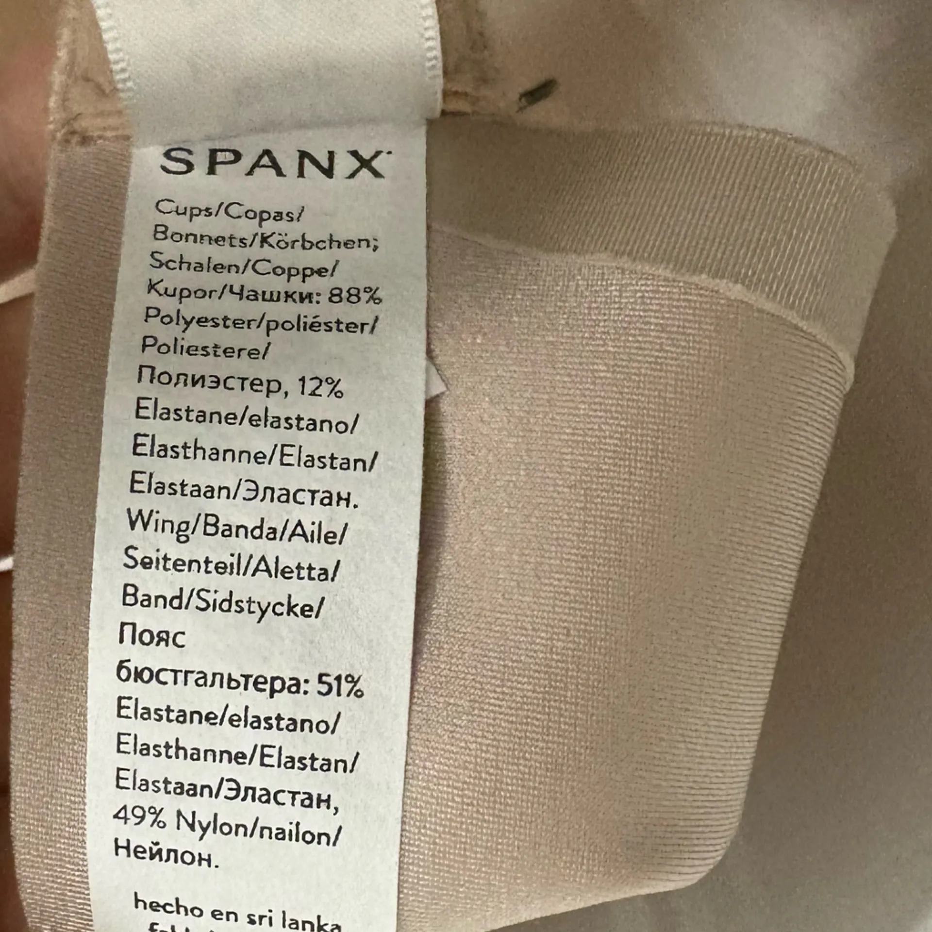 Spanx  Tan SheerFlex‎ Bra Size Small D-DD - Image 10