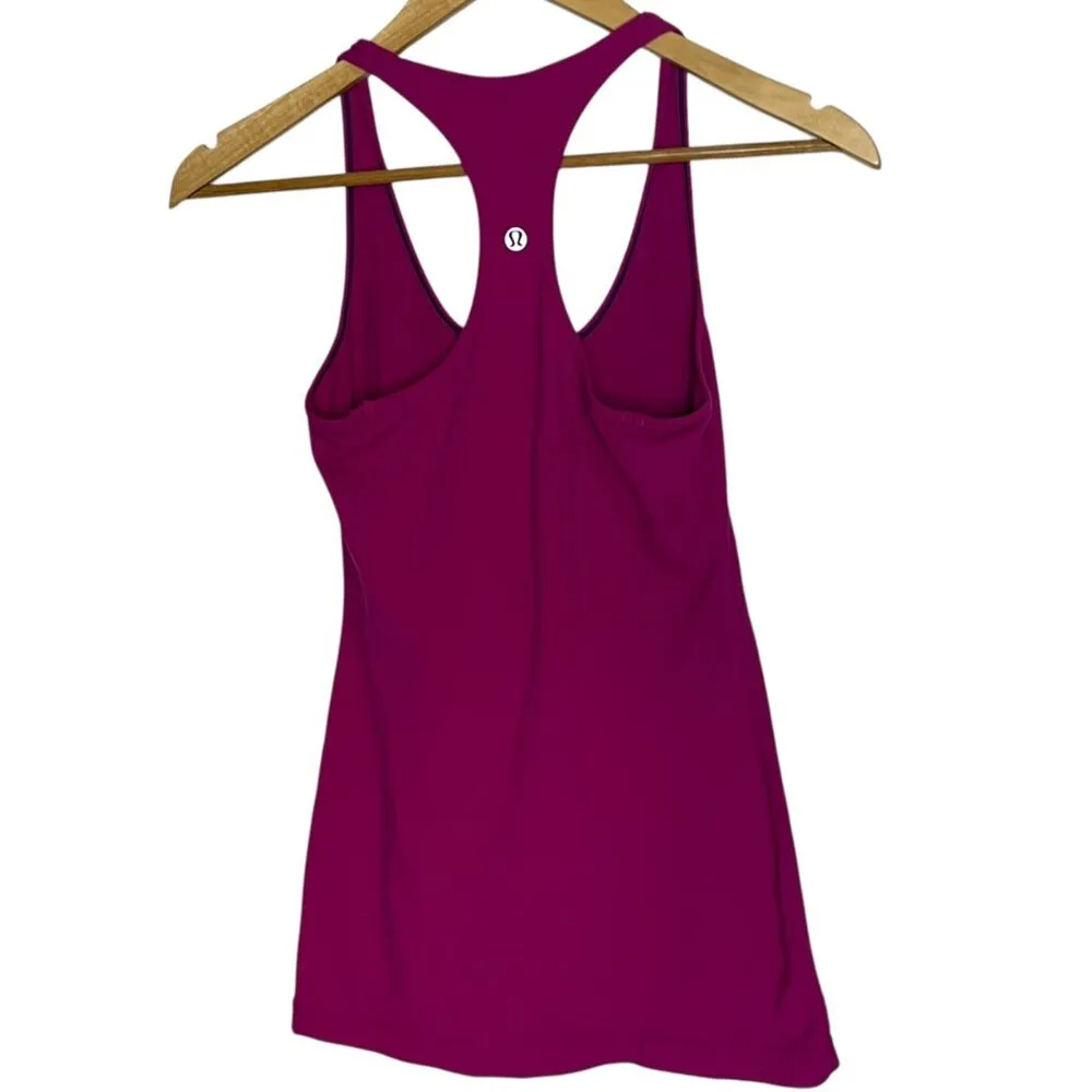 Lululemon Women's 6 Tank Top Pink Racerback Sleeveless Active Athleisure Casual - Image 3