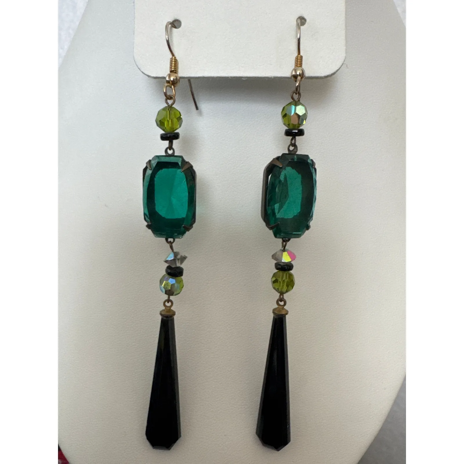 1990s–2000s Teal Glass & Onyx - Image 6