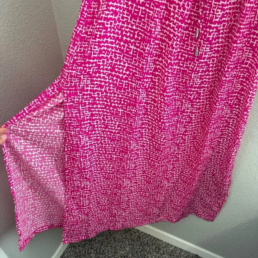 MOTT50 Fuchsia Basketweave Charlotte‎ Dress Size Small Pink - Image 9