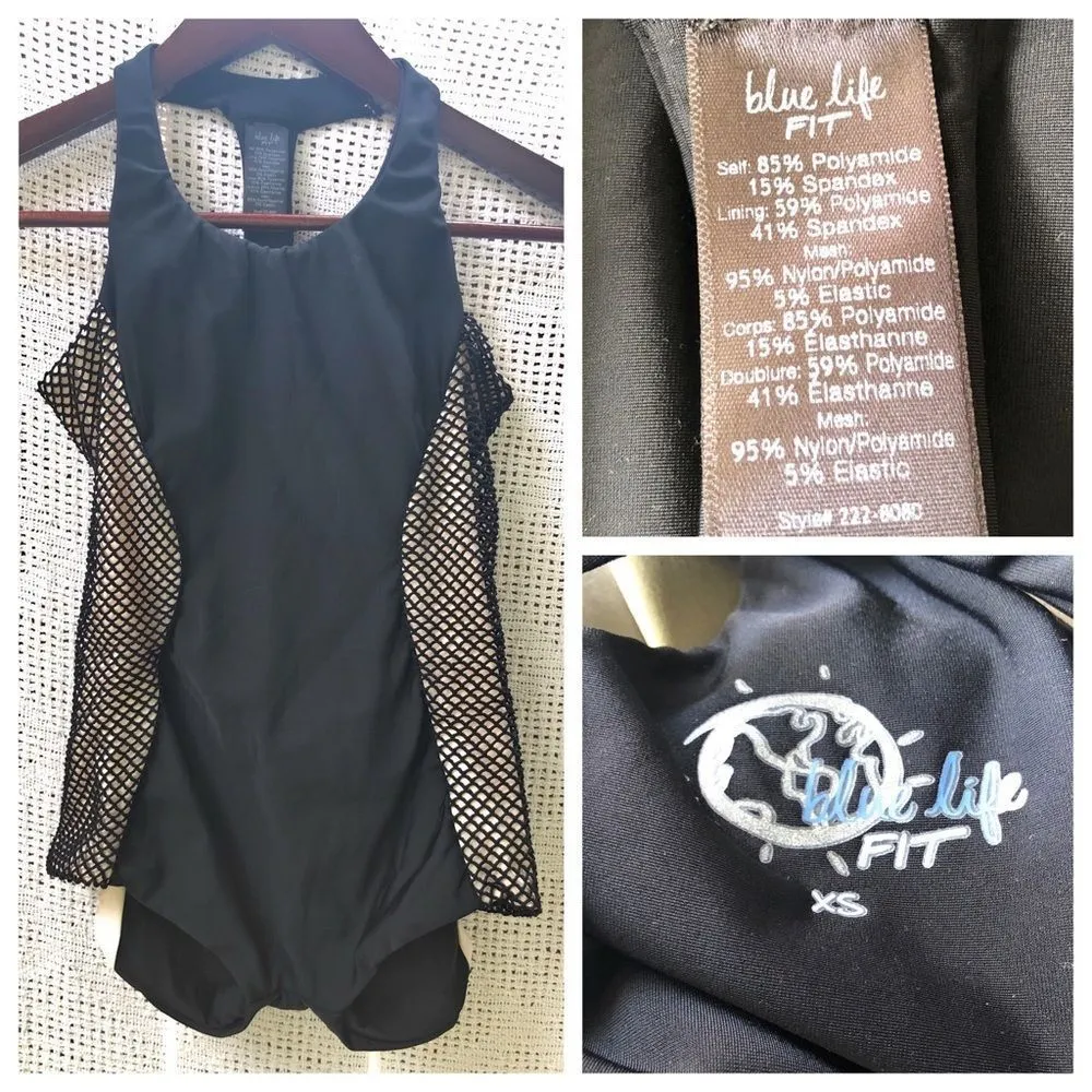 Blue Life Fit‎ Fishnet Jumper - Image 2
