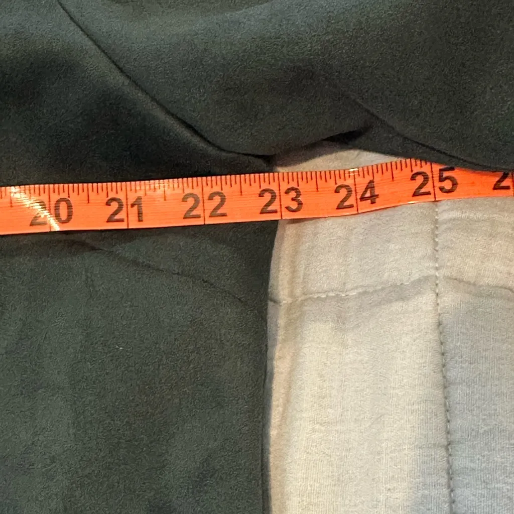 Tuckernuck Ganache Vegan Suede Clifton Green Mini Dress size XLarge - Image 12