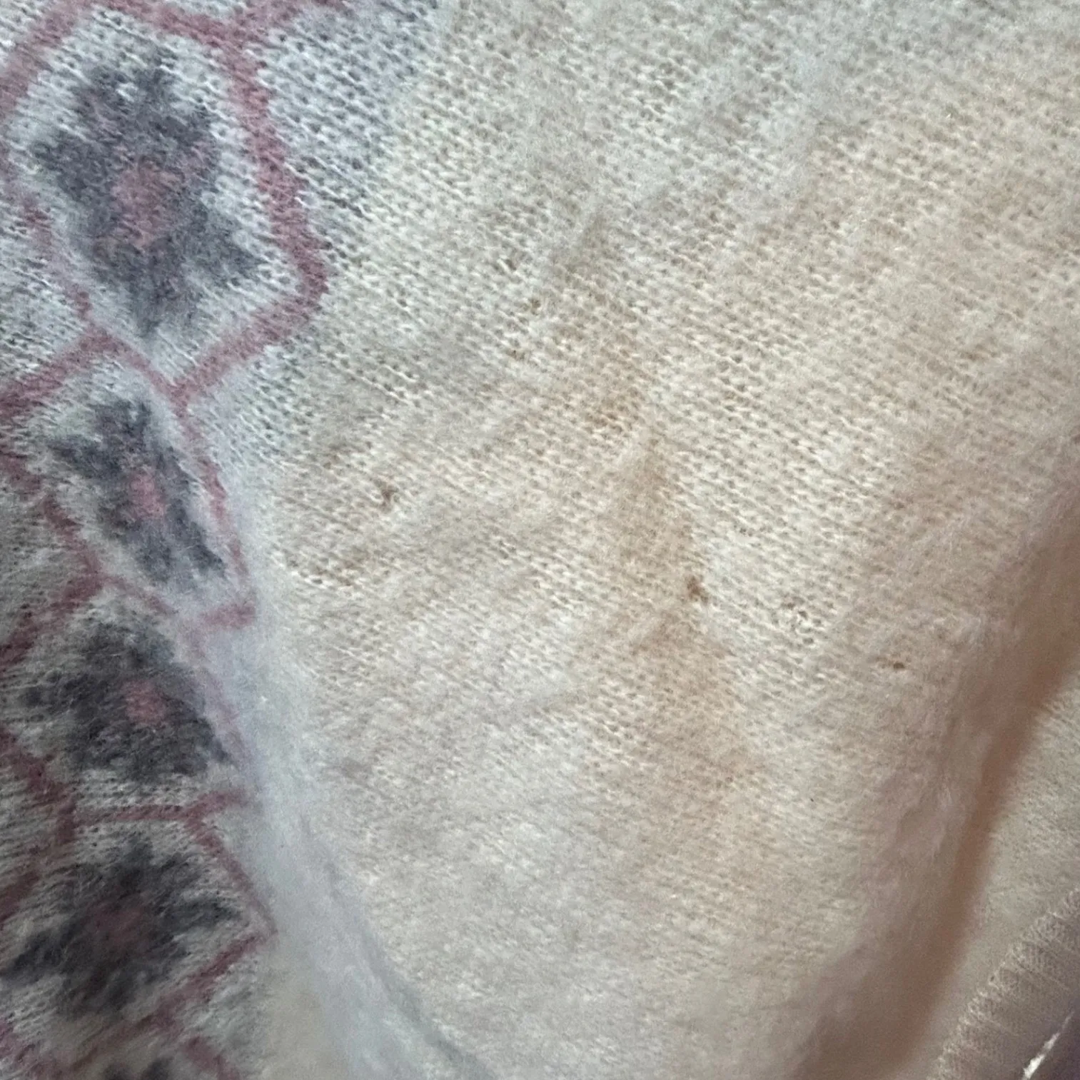 Vintage Icewear Iceland 100% Pure New Wool Geometric Fair Isle Poncho Sweater Gray Size undefined - Image 14