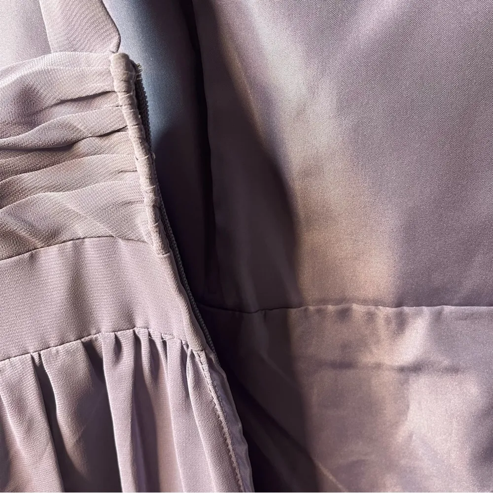 Alfred Angelo Party Dress Single Strap Victorian Lilac Size 10 New! - Image 6