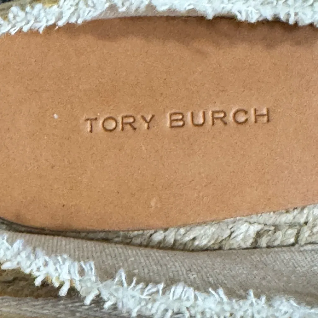 Tory Burch Women’s Fray Stripe Espadrille Flats - Image 12