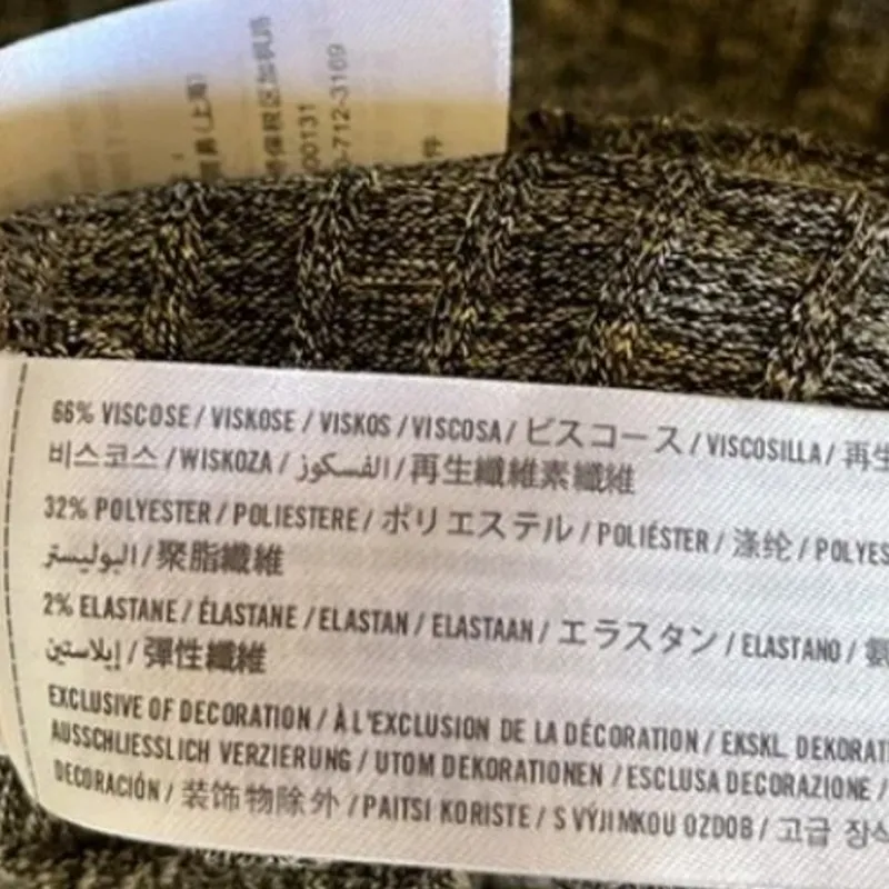 Abercrombie & Fitch long sleeve ribbed bodycon sweater dress size small NWOT - Image 8