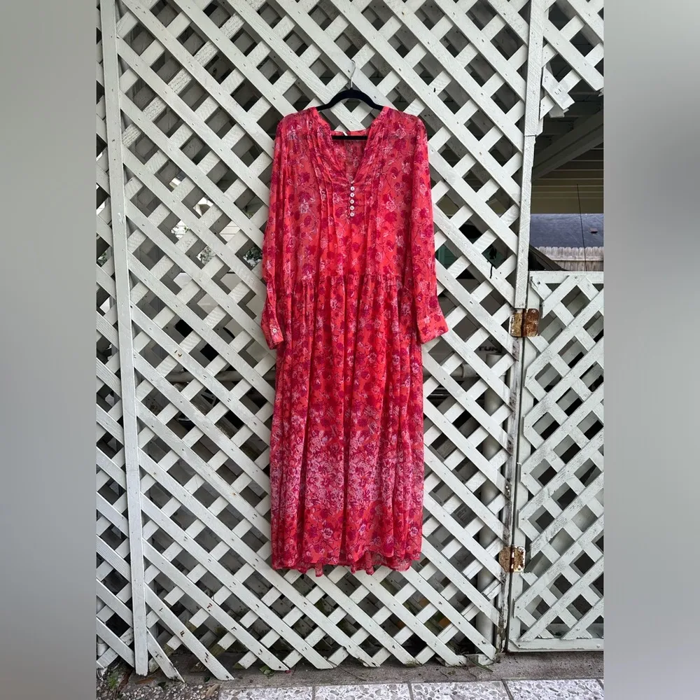 Free people See It Through Maxi Dress - Image 4