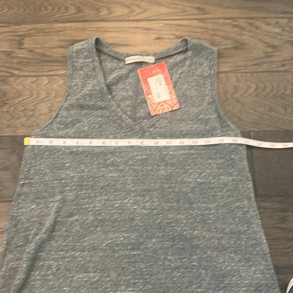 NWT Evereve Peyton Jensen V-Neck Tunic Tank Sz M - Image 5