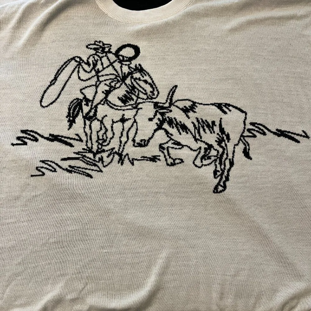 NEW Women's Ryon Roper Reversible Sweater Top White Size undefined - Image 12