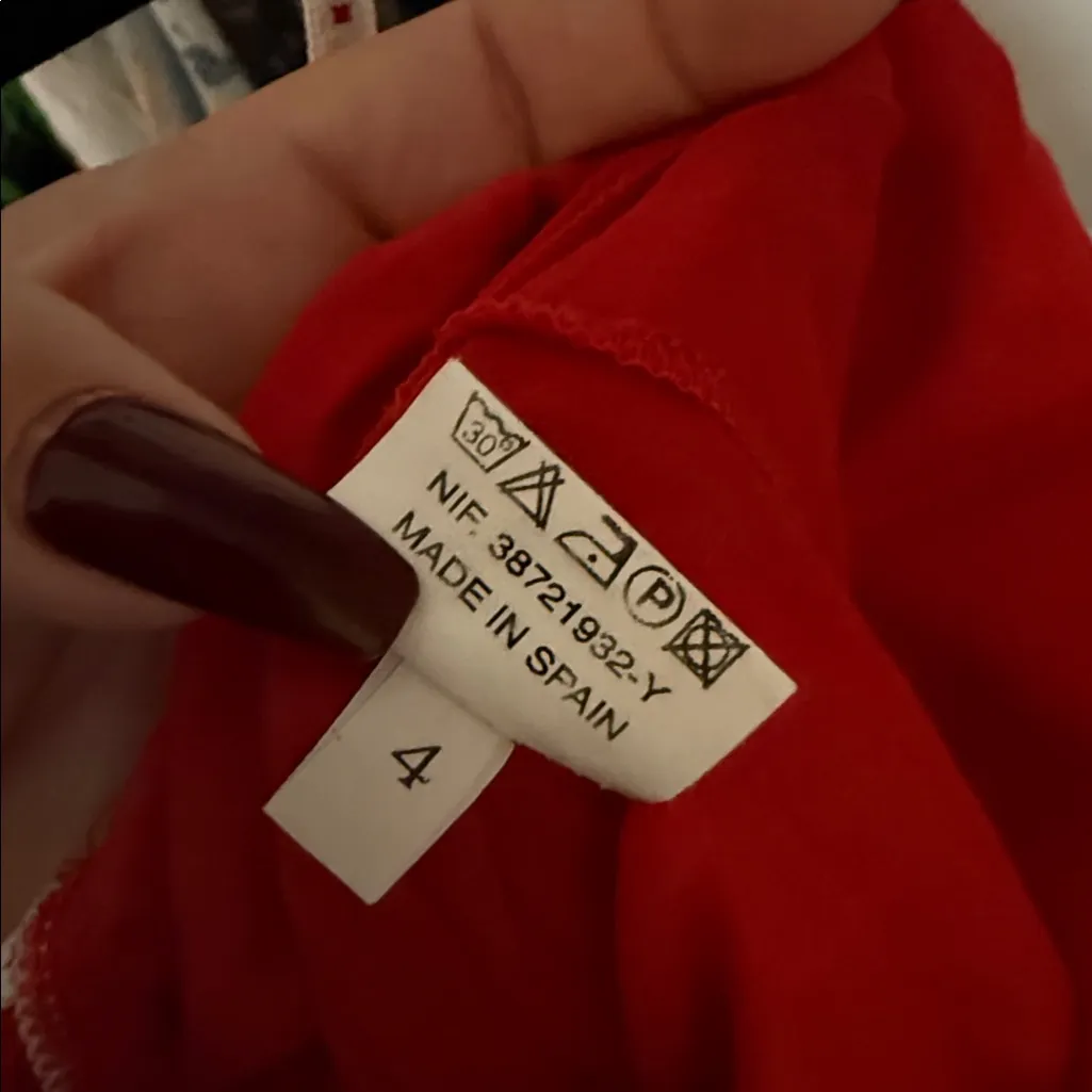 Charo Ruiz Red Spaghetti Strap Dress Pink - Image 6