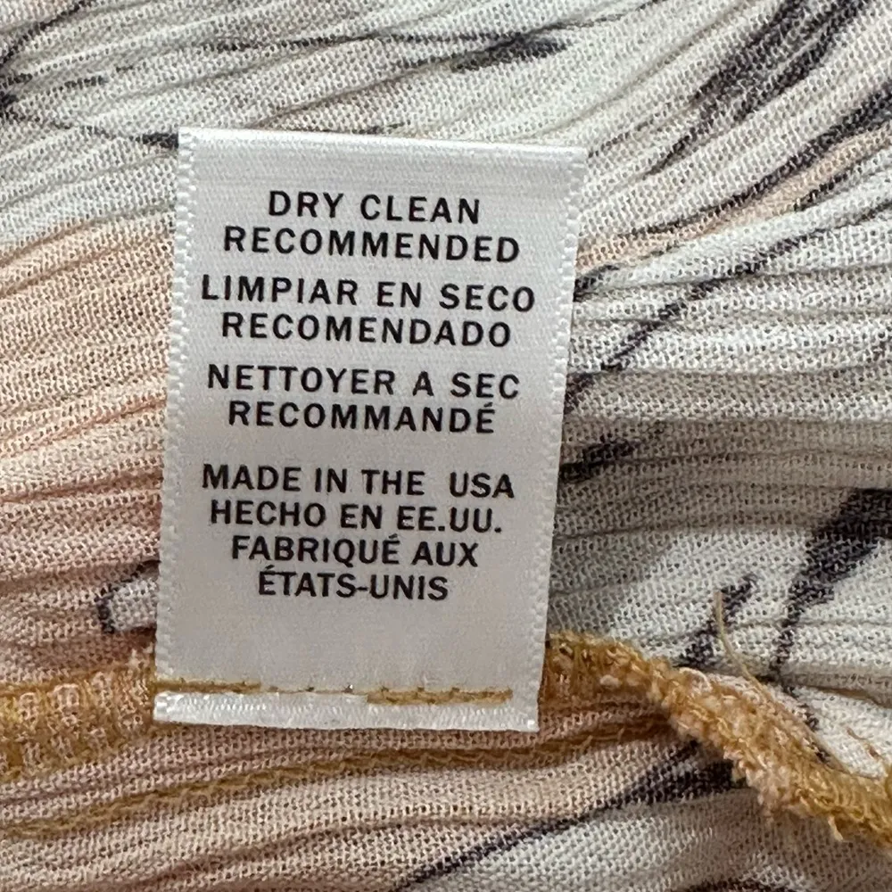 Rachel Pally Crinkle Rae Maxi Dress Caftan Floral Yellow Medium Maternity - Image 13