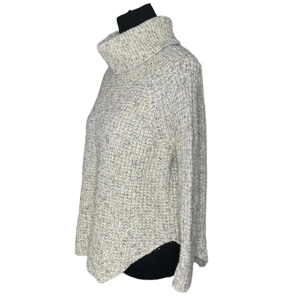 Free People Dylan Tweedy Chunky Oversized Boho Sweater - Image 8