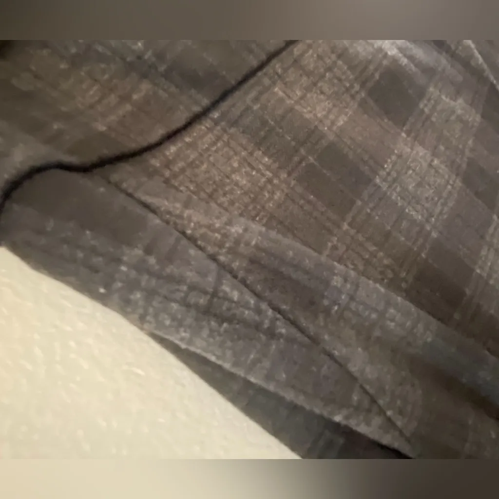 Hilary Radley Grey Plaid Stretch Dress Pants Women's Sz XS - Image 4