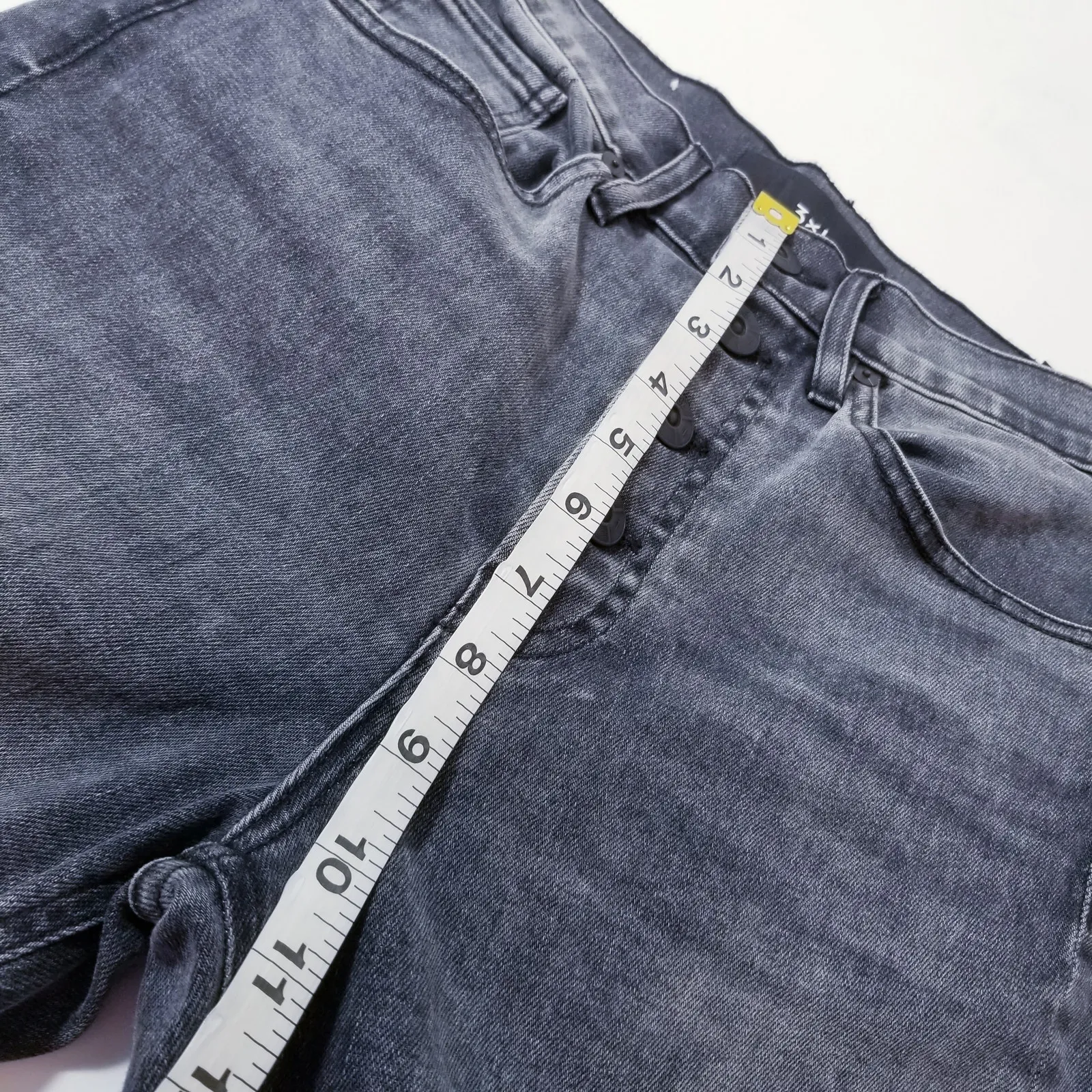 3 x 1 NYC High Waisted Button Fly Bootcut Denim - Image 5