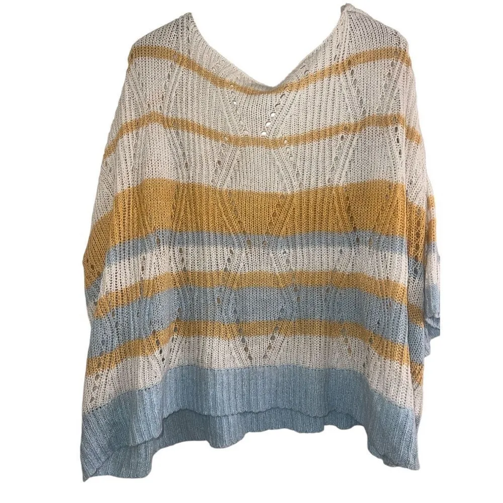 ✨POL Loose Knit Oversized Striped Sz Medium Sweater✨ - Image 8