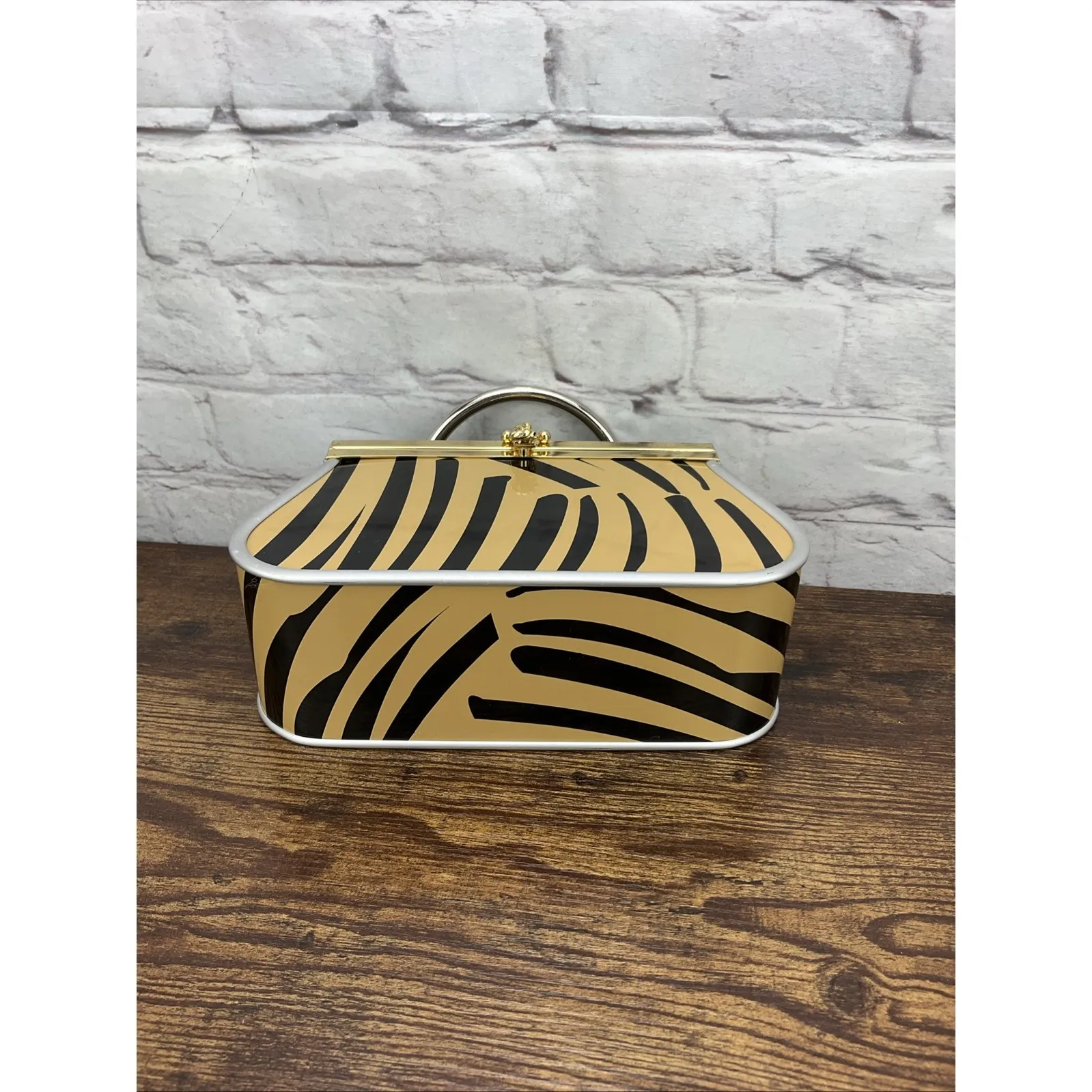 TZ Case Zebra Mini Cosmetic‎ Case With Mirror - Image 5