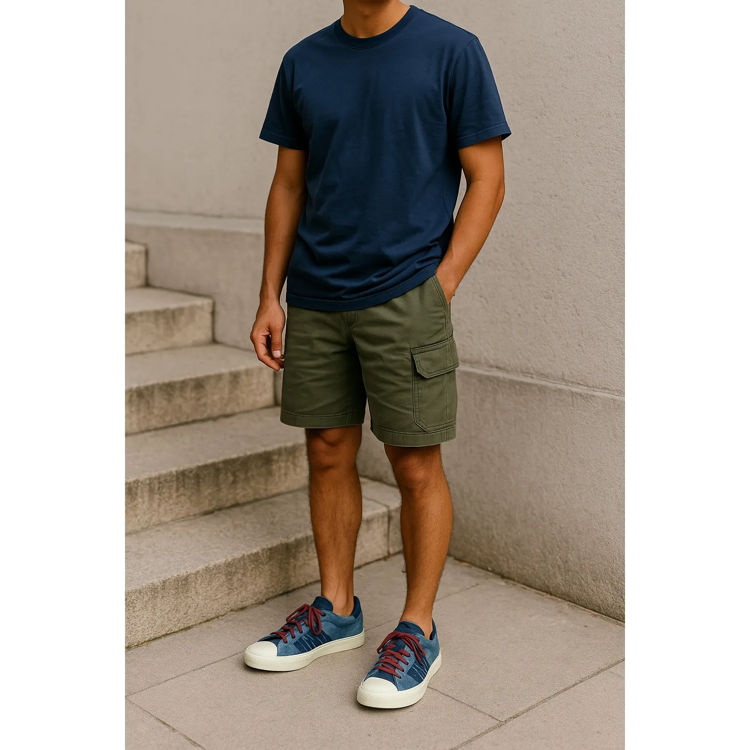 Adidas Nizza Corduroy Trainers Victory Crimson/Orbit Indigo Tye Dye‎ Size 9.5 - Image 2