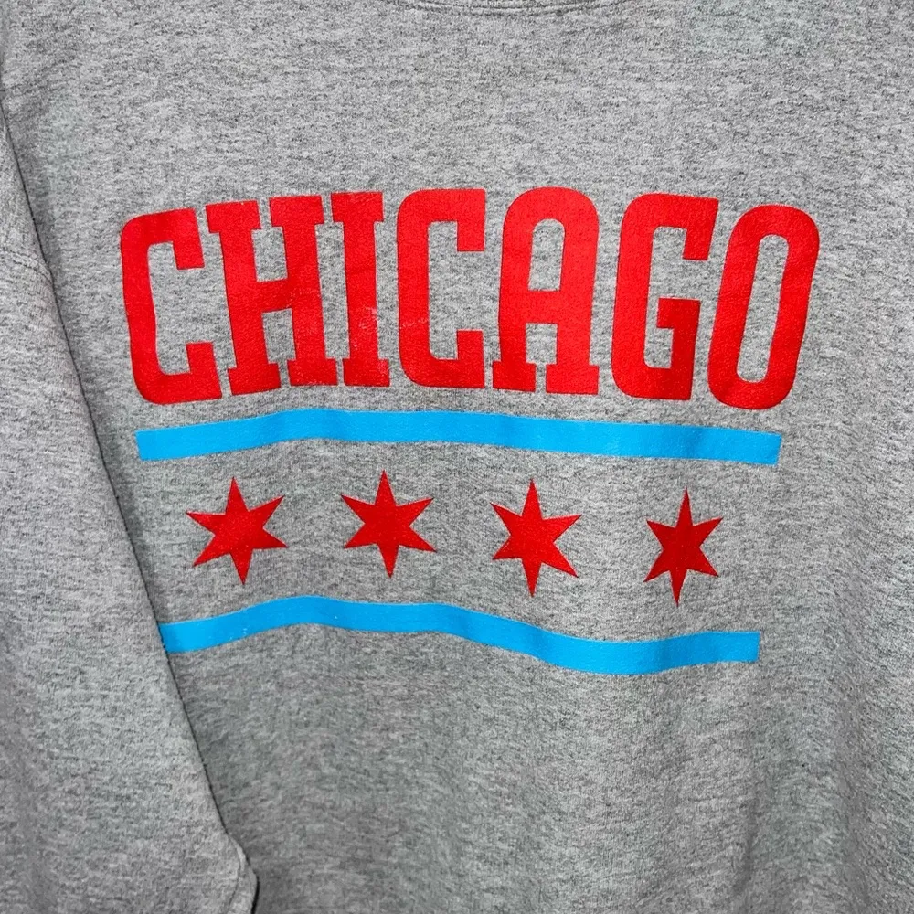 Chicago Sweatshirt Gray Size L - Image 2