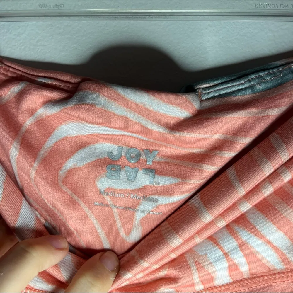 Joylab Marble Swirl Peach Full Length Athletic Workout Leggings - Image 6