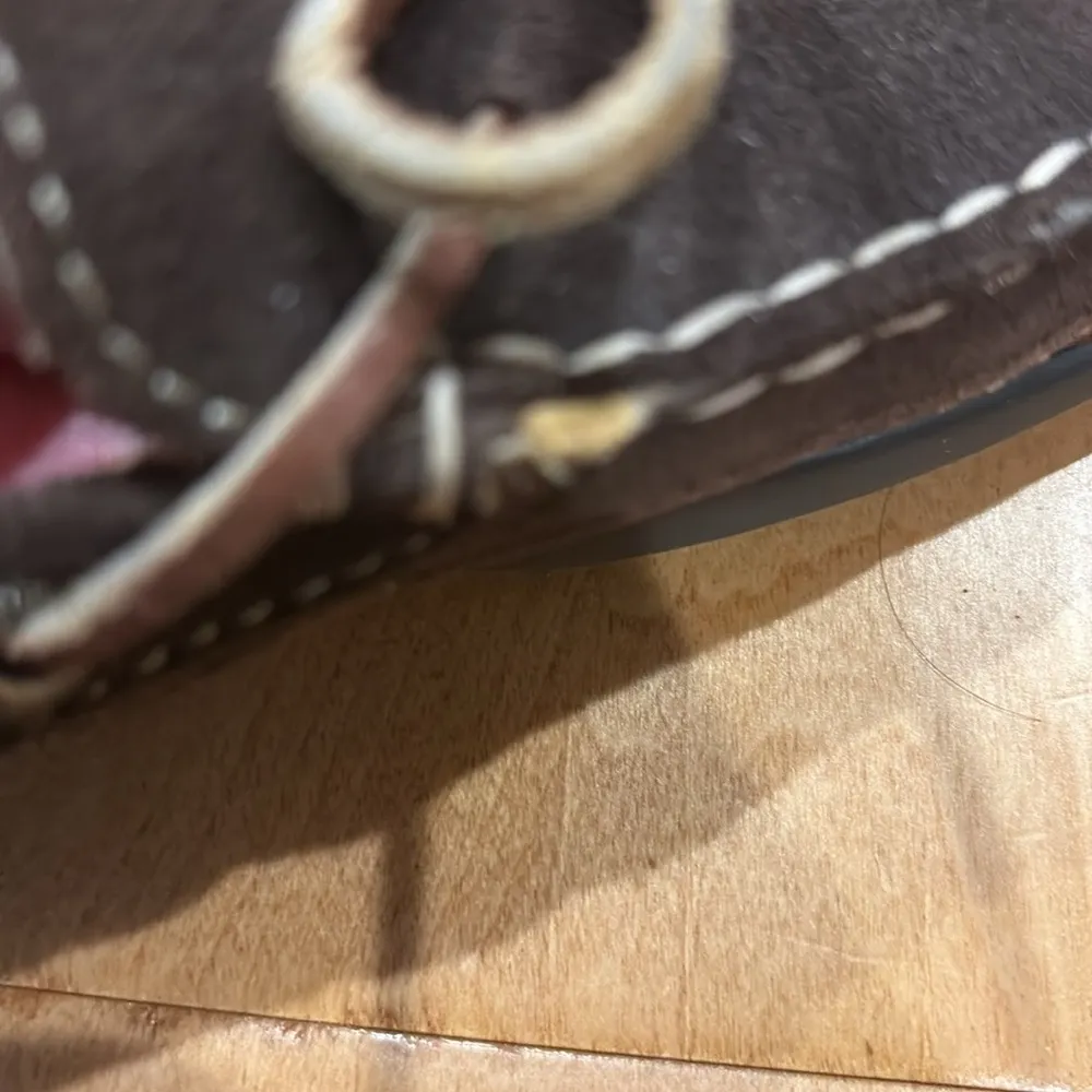 Sperry  top sliders moccasin loafers shoes brown suede sz 10 women - Image 7