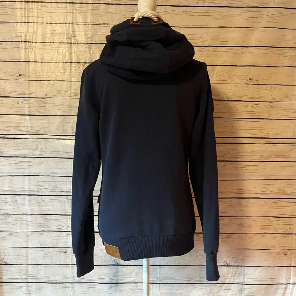 Naketano Darth Sweatshirt in Charcoal/Blue Size Medium - Image 7