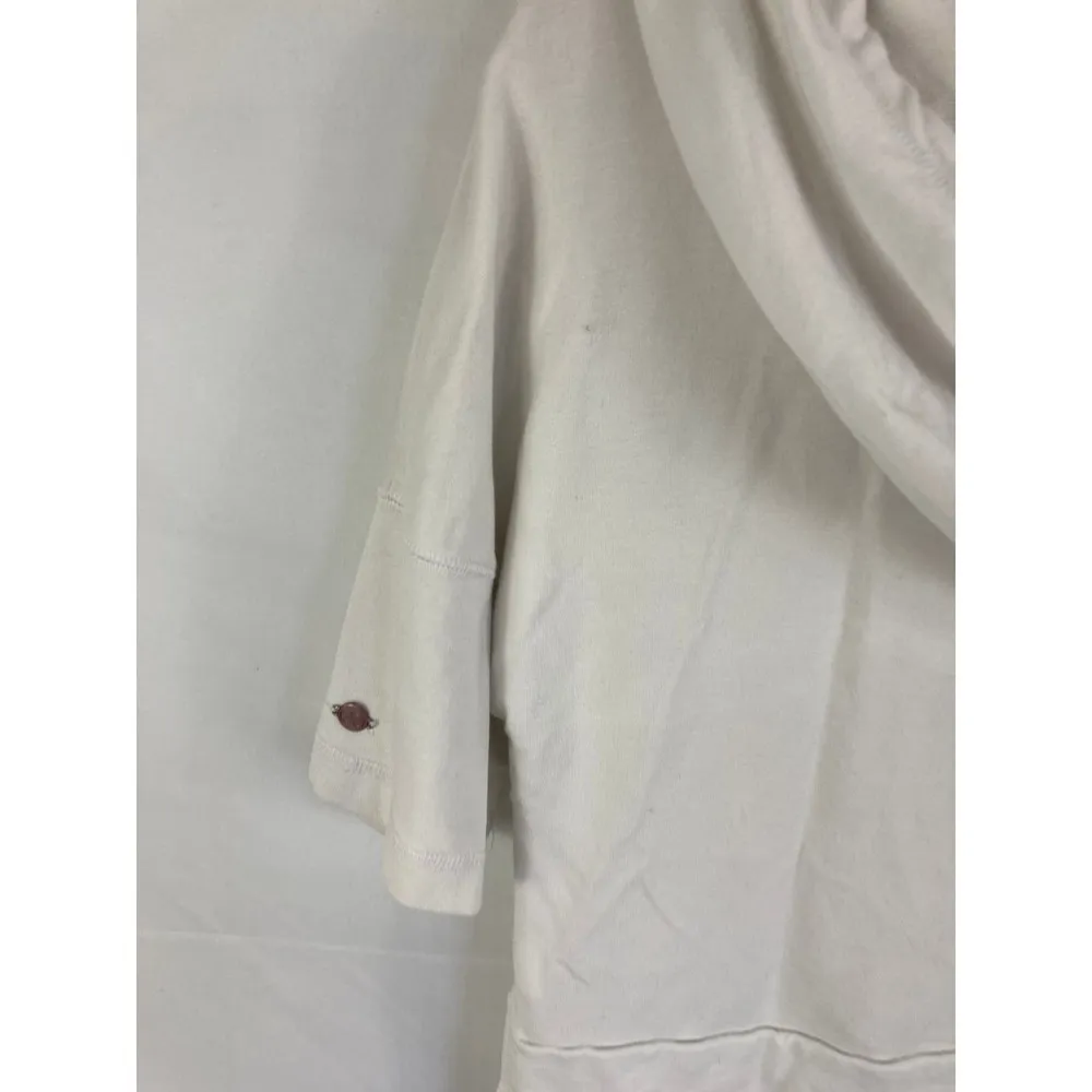 Calia by Carrie Underwood Effortless White Cropped Hoodie Top XS - Image 6