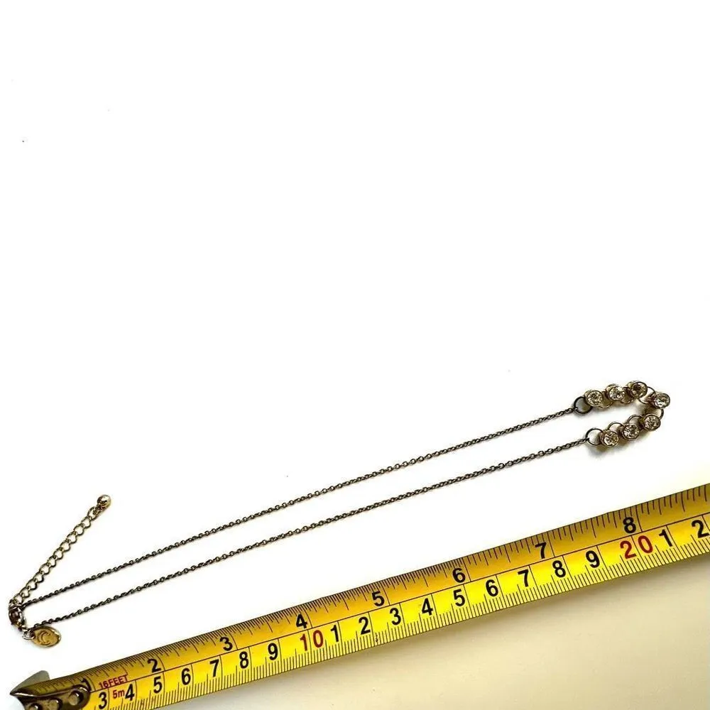 Charming Charlie dainty rhinestone necklace - Image 8