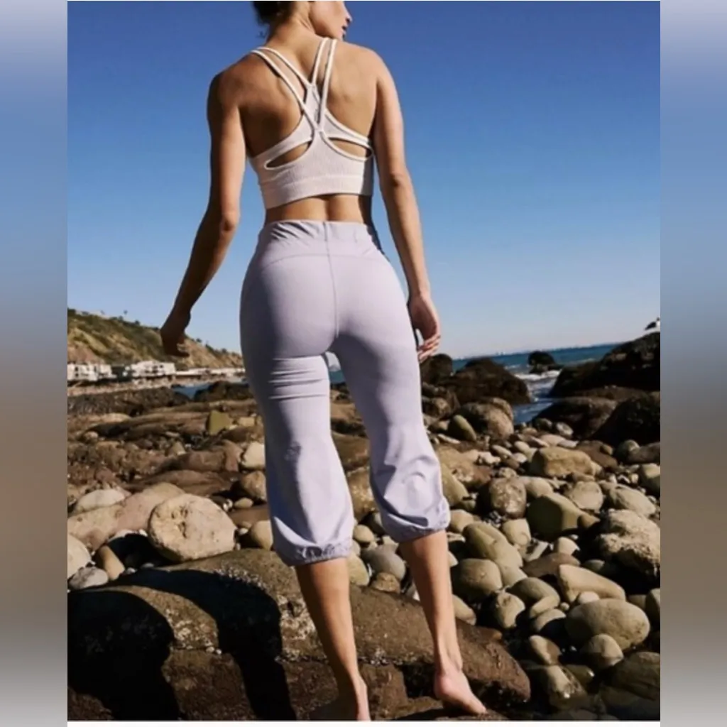 Free People Movement Let's Bounce Cropped Pants - Image 2