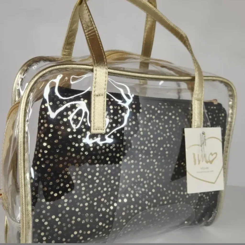 Imoshion 5 piece Travel Pouch Set various sizes NWT - Image 3