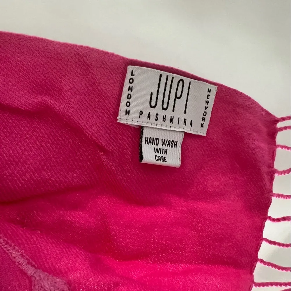 Pashmina JUPI  Pink Scarf Size 70cm x 200cm - Image 5