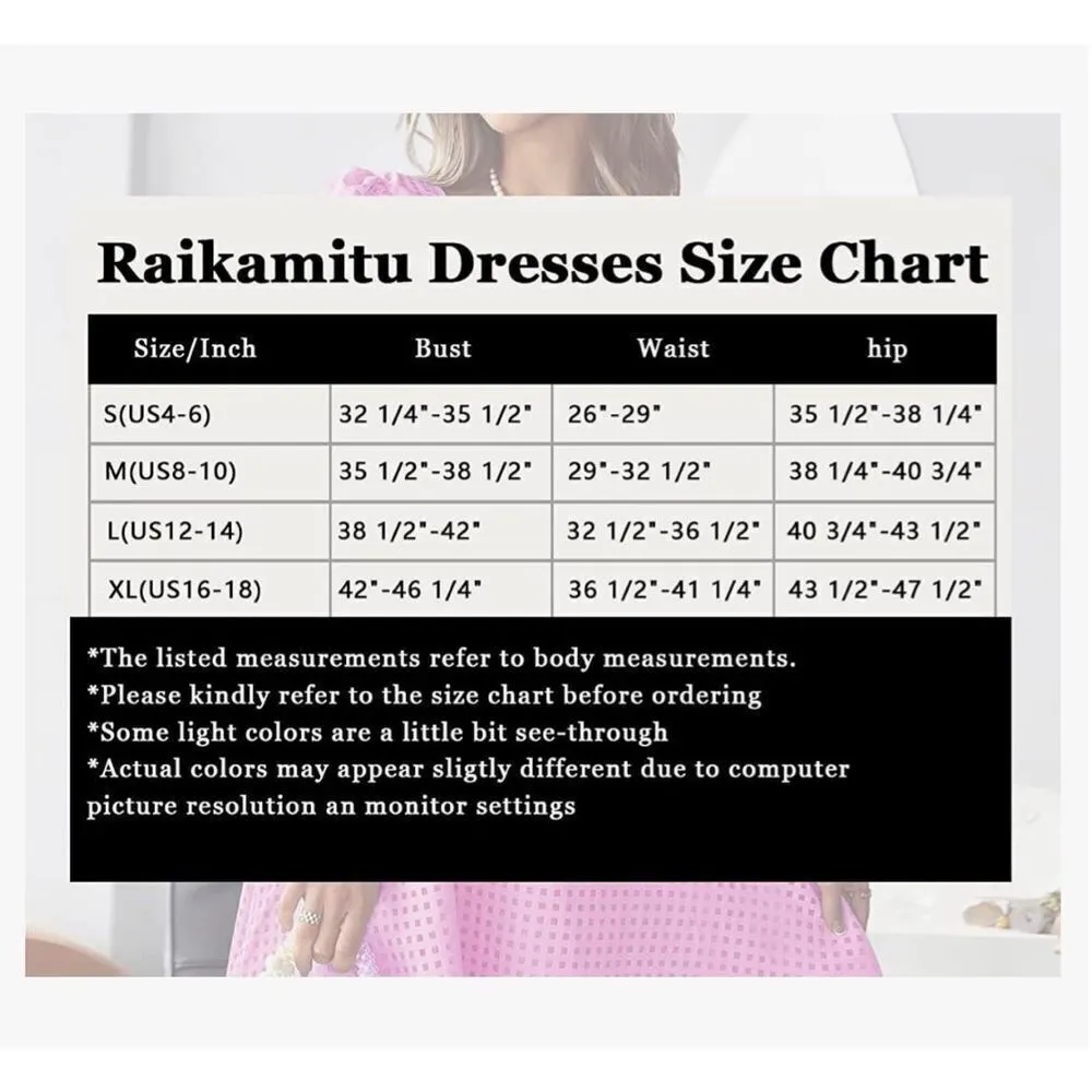 NEW Lantern Sleeve Square Neck Dress A - Image 3