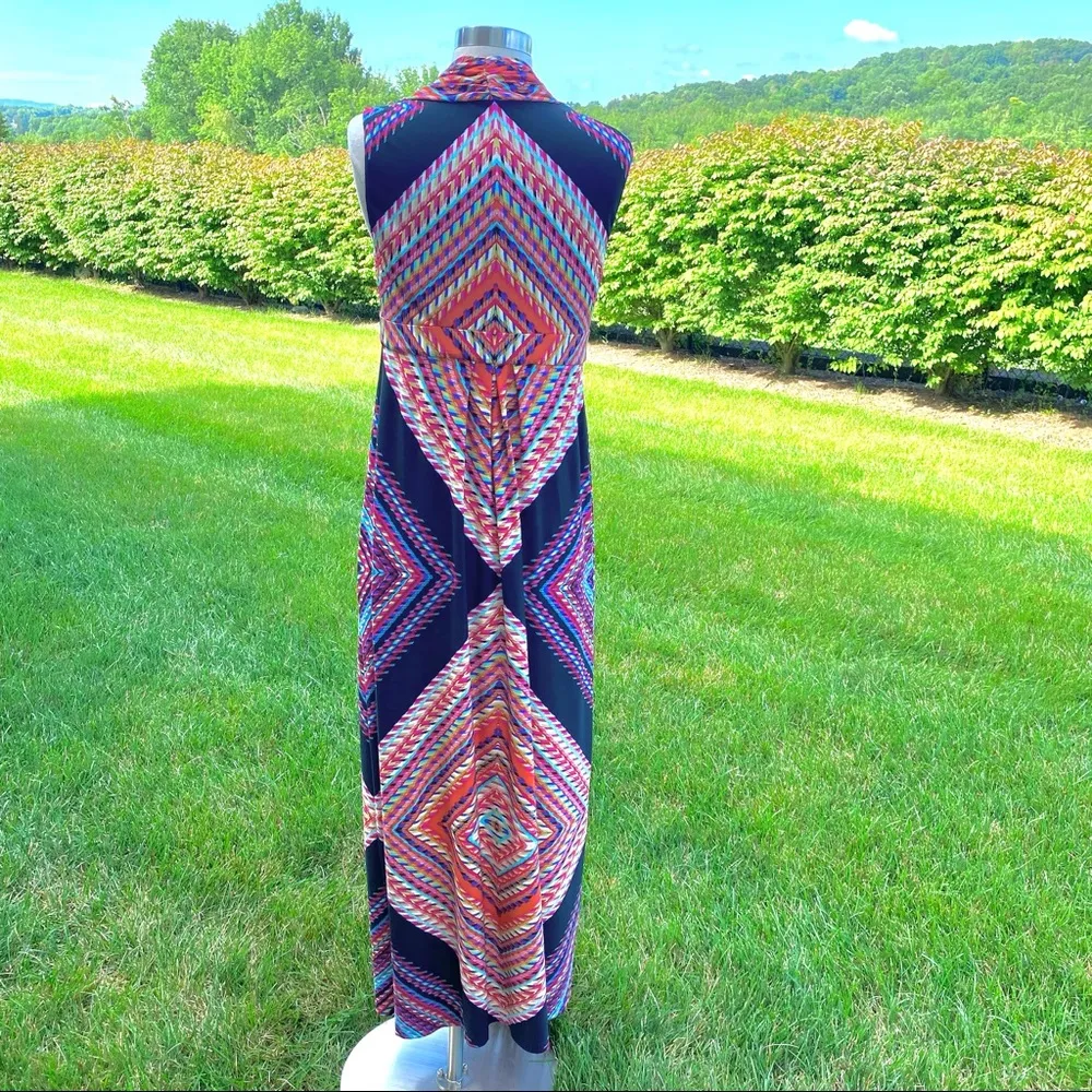 Chico's Aztec Southwest Print Maxi Dress - Image 6