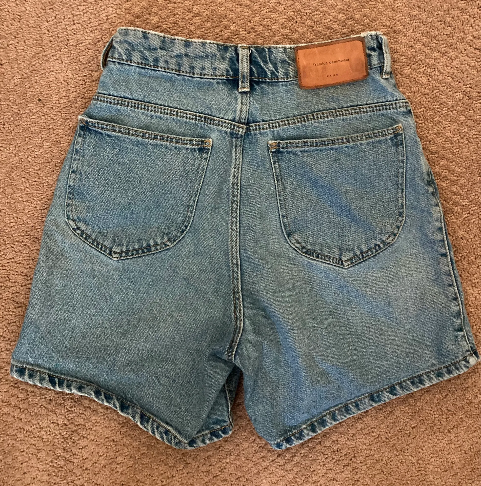 ZARA Denim Mom Shorts - Image 2