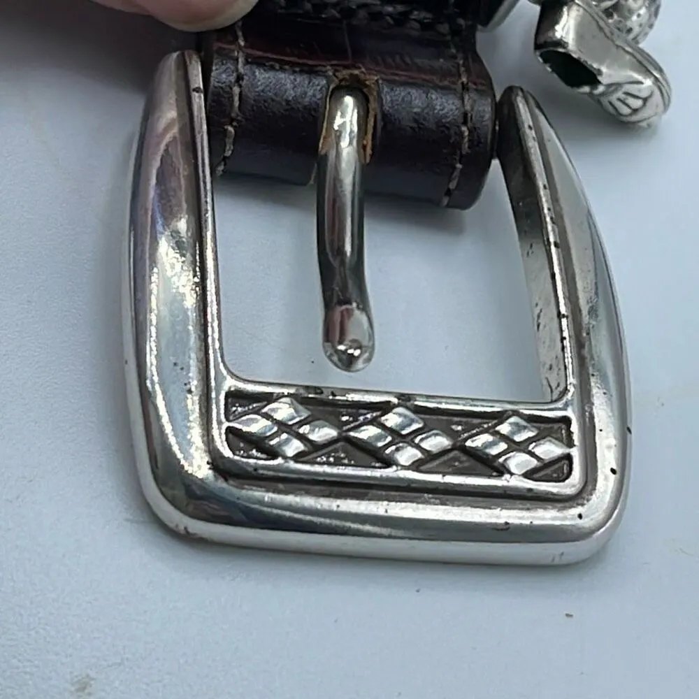 Brighton leather size 30 golfer’s buckle belt. - Image 5