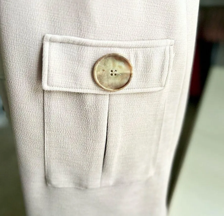 Zara Basics Blush Dress Medium - Image 2