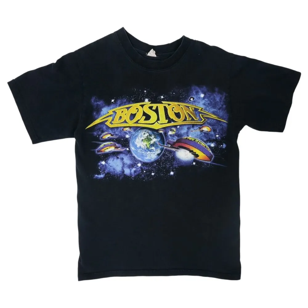 Vintage Y2K Boston 2008 Tour Rock Band Shirt - Image 2