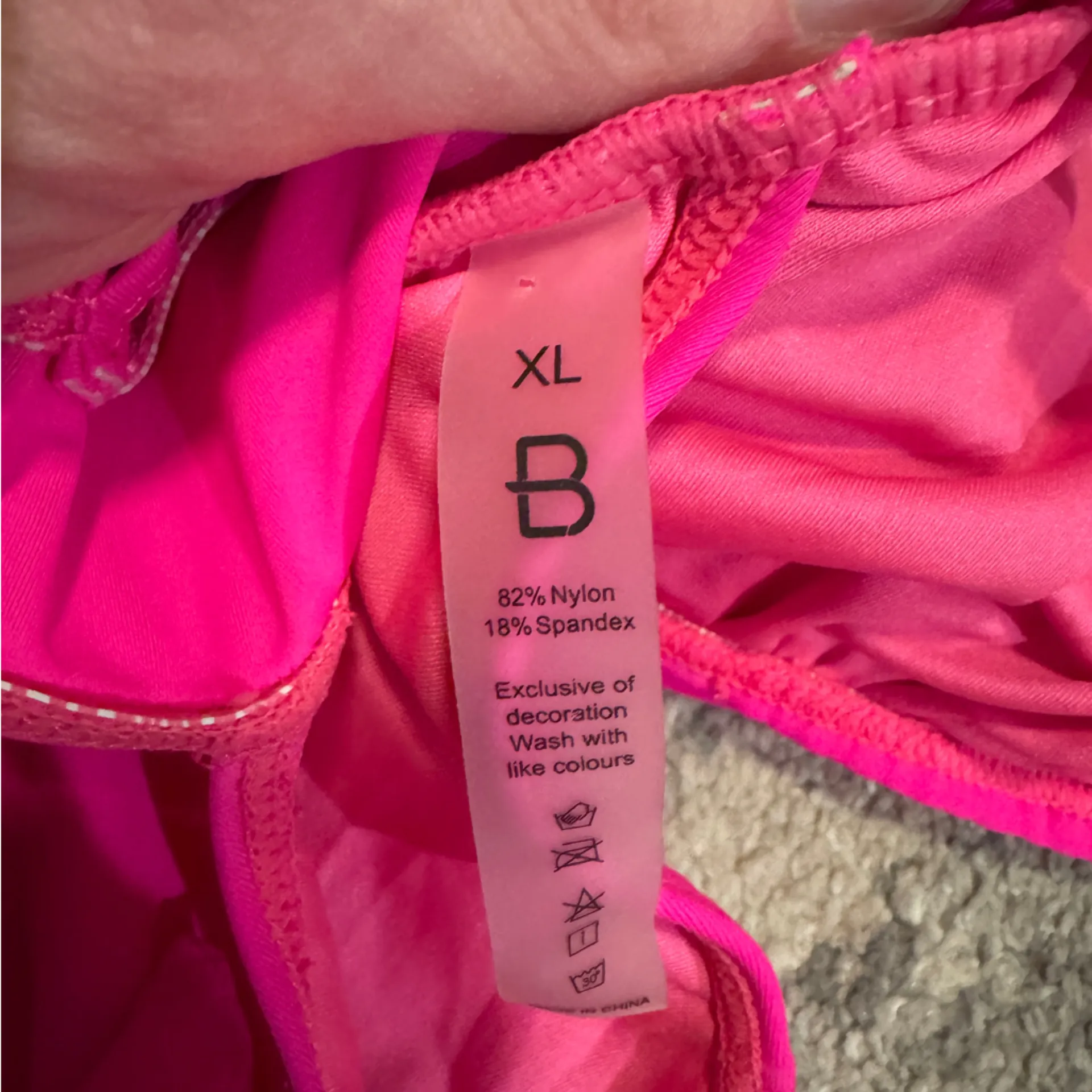 Women’s Hot Pink One Piece Swimsuit - Image 7