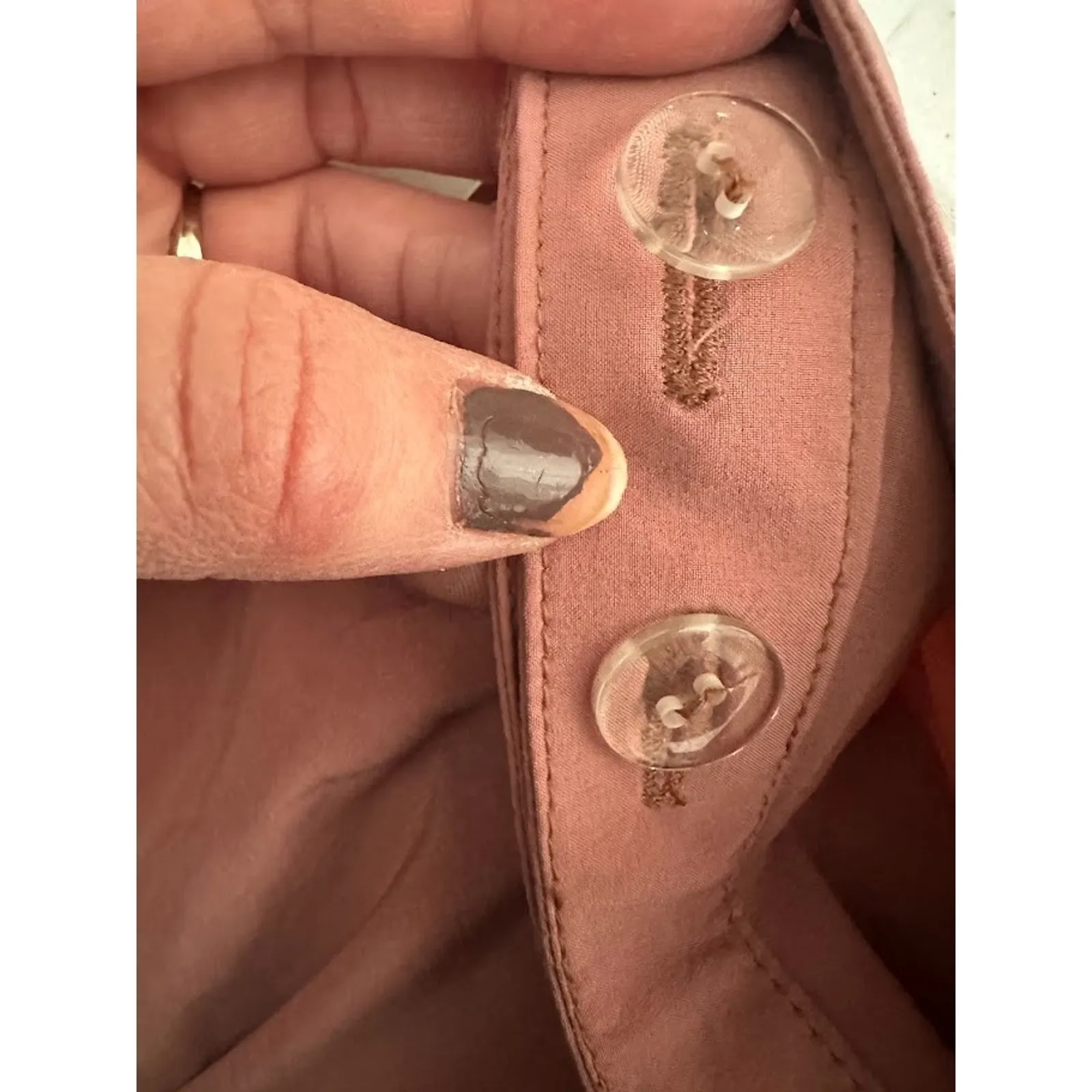 Athleta Women’s 1X Grace Wrap Skirt Palermo Pink Lightweight Side Tie Travel - Image 7