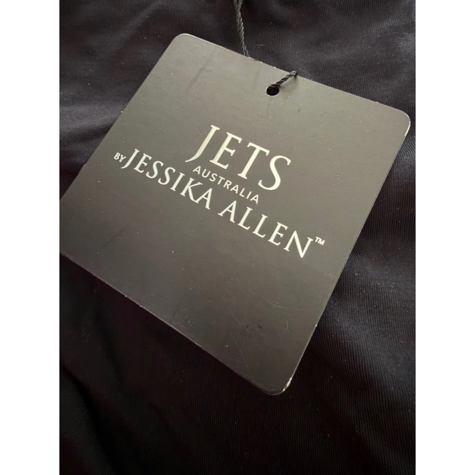 Jets Australia Black Boyshort Style NWT Size 6 Vacation Bikini Bottoms Cruise - Image 6