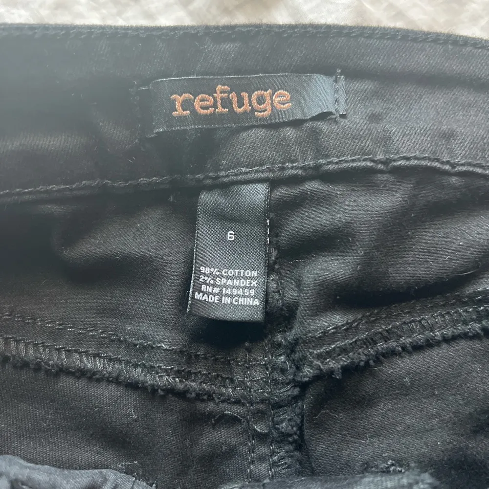Refuge ripped black skinny jeans - Image 2
