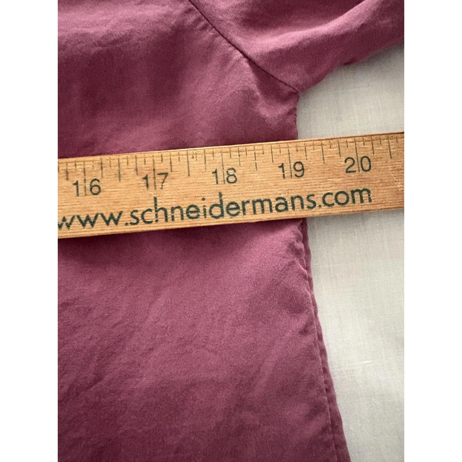 Soft Surroundings Blouse Womens Small Purple Linen Blend Silky Lightweight - Image 13