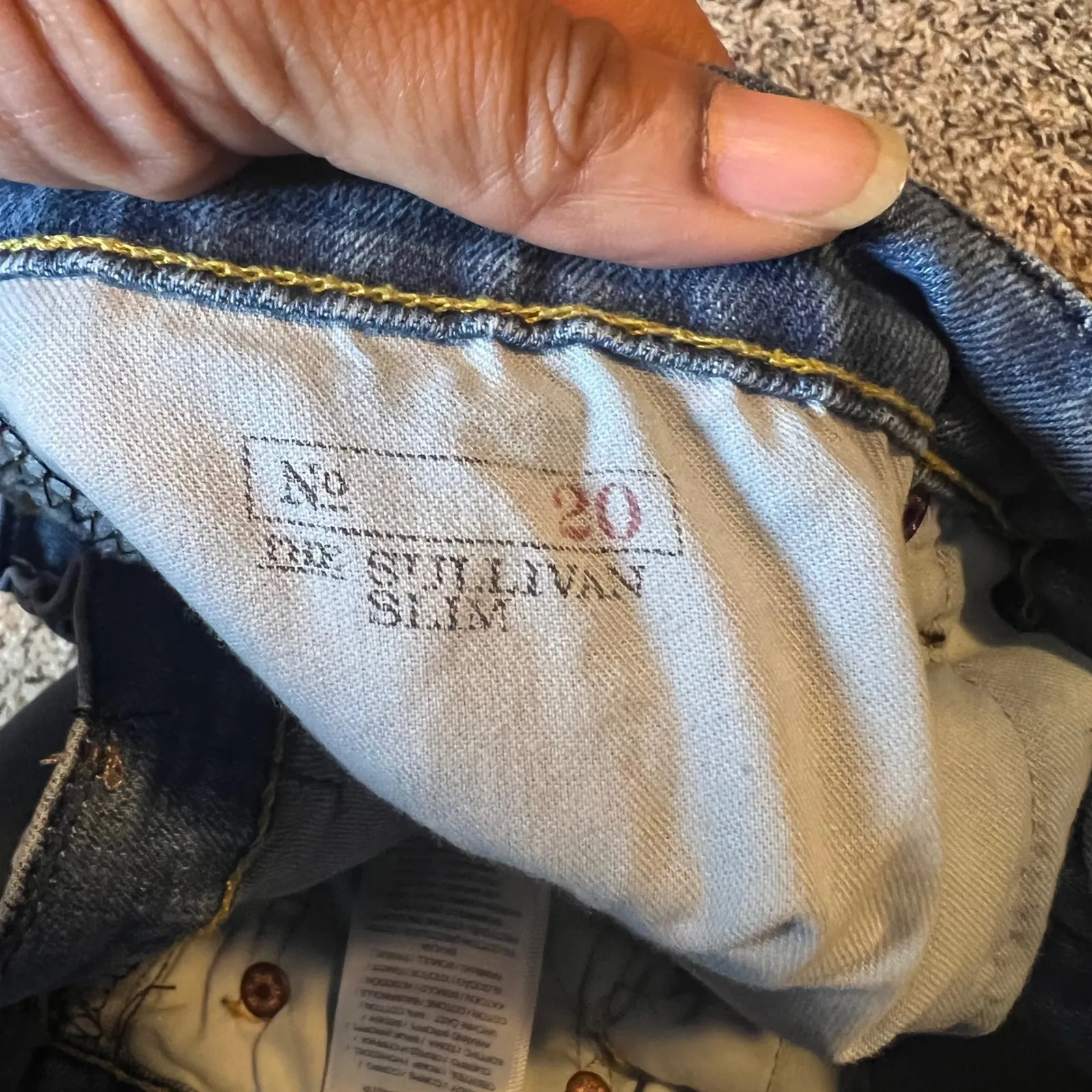 Polo Ralph Lauren Sullivan Slim Jeans Medium Wash Womens No Size - Image 5